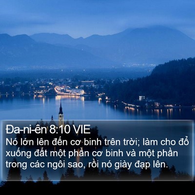 Ða-ni-ên 8:10 VIE Bible Verse Image