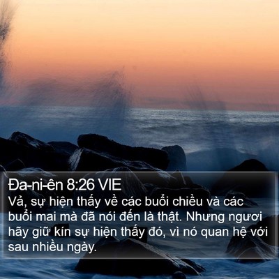 Ða-ni-ên 8:26 VIE Bible Verse Image