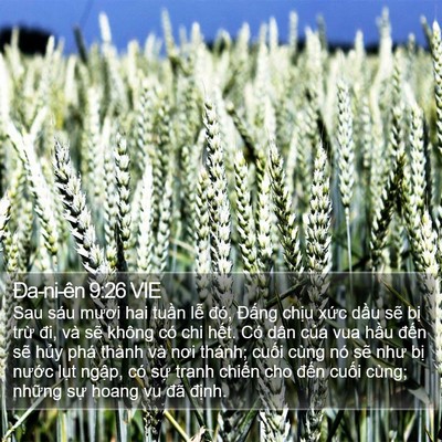 Ða-ni-ên 9:26 VIE Bible Verse Image