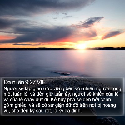 Ða-ni-ên 9:27 VIE Bible Verse Image