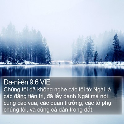 Ða-ni-ên 9:6 VIE Bible Verse Image