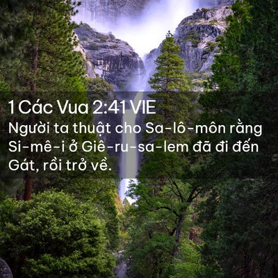 Picture 02 - 1 Các Vua 2:41 VIE - Người ta thuật cho Sa-lô-môn rằng - Bible Verse Picture
