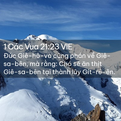 Picture 02 - 1 Các Vua 21:23 VIE - Đức Giê-hô-va cũng phán về Giê-sa-bên, - Bible Verse Picture