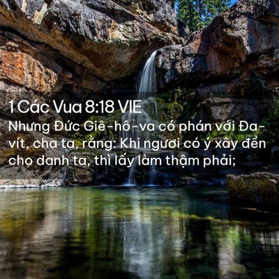 Picture 02 - 1 Các Vua 8:18 VIE - Nhưng Đức Giê-hô-va có phán với - Bible Verse Picture