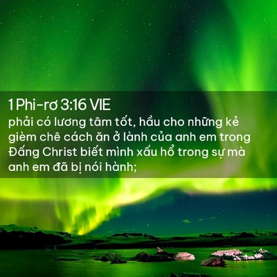 Picture 02 - 1 Phi-rơ 3:16 VIE - phải có lương tâm tốt, hầu cho những - Bible Verse Picture