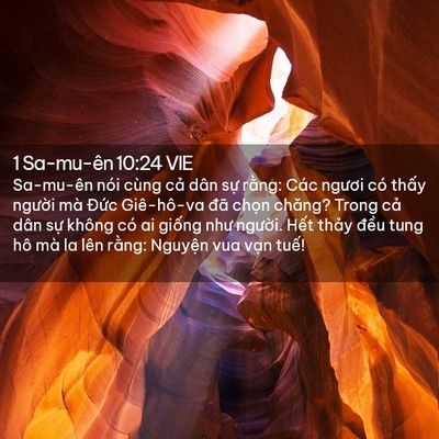 Picture 02 - 1 Sa-mu-ên 10:24 VIE - Sa-mu-ên nói cùng cả dân sự rằng: Các - Bible Verse Picture