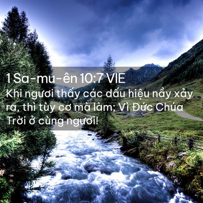 Picture 02 - 1 Sa-mu-ên 10:7 VIE - Khi ngươi thấy các dấu hiệu nầy xảy - Bible Verse Picture