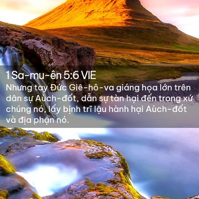 Picture 02 - 1 Sa-mu-ên 5:6 VIE - Nhưng tay Đức Giê-hô-va giáng họa lớn - Bible Verse Picture