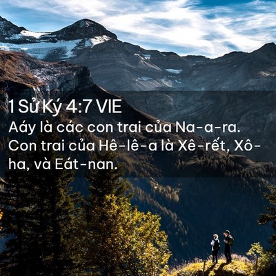 Picture 02 - 1 Sử Ký 4:7 VIE - Aáy là các con trai của Na-a-ra. Con trai - Bible Verse Picture