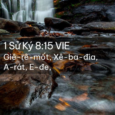 Picture 02 - 1 Sử Ký 8:15 VIE - Giê-rê-mốt, Xê-ba-đia, A-rát, - Bible Verse Picture