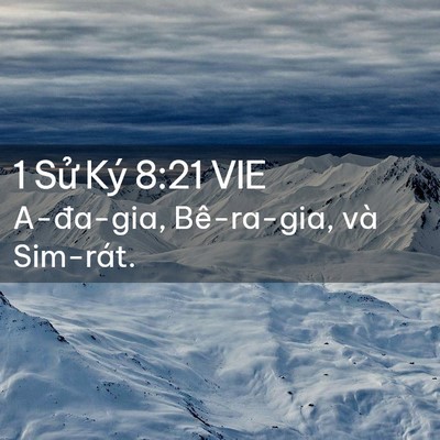 Picture 02 - 1 Sử Ký 8:21 VIE - A-đa-gia, Bê-ra-gia, và - Bible Verse Picture