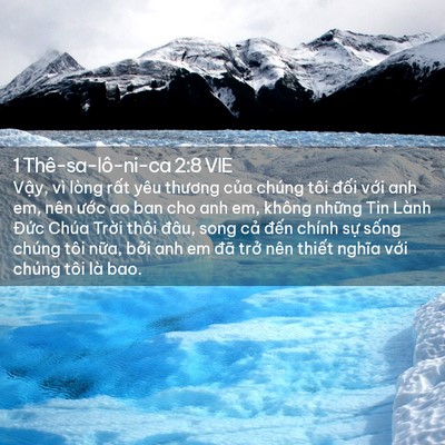 Picture 02 - 1 Thê-sa-lô-ni-ca 2:8 VIE - Vậy, vì lòng rất yêu thương của chúng - Bible Verse Picture