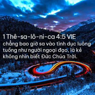 Picture 02 - 1 Thê-sa-lô-ni-ca 4:5 VIE - chẳng bao giờ sa vào tình dục luông - Bible Verse Picture