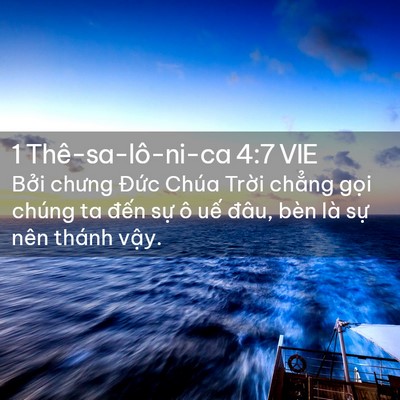Picture 02 - 1 Thê-sa-lô-ni-ca 4:7 VIE - Bởi chưng Đức Chúa Trời chẳng gọi - Bible Verse Picture