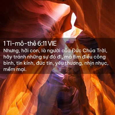 Picture 02 - 1 Ti-mô-thê 6:11 VIE - Nhưng, hỡi con, là người của Đức - Bible Verse Picture
