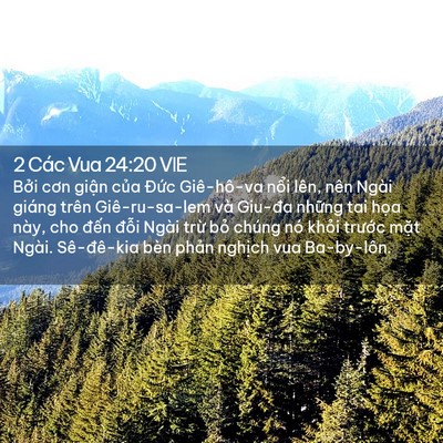 Picture 02 - 2 Các Vua 24:20 VIE - Bởi cơn giận của Đức Giê-hô-va nổi - Bible Verse Picture