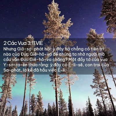 Picture 02 - 2 Các Vua 3:11 VIE - Nhưng Giô-sa-phát hỏi: ỳ đây há chẳng - Bible Verse Picture