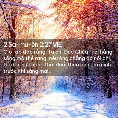 Picture 02 - 2 Sa-mu-ên 2:27 VIE - Giô-áp đáp rằng: Ta chỉ Đức Chúa - Bible Verse Picture