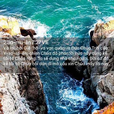 Picture 02 - 2 Sa-mu-ên 7:27 VIE - Vả lại, hỡi Giê-hô-va vạn quân! là - Bible Verse Picture