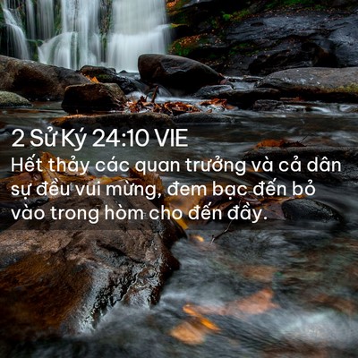 Picture 02 - 2 Sử Ký 24:10 VIE - Hết thảy các quan trưởng và cả dân - Bible Verse Picture