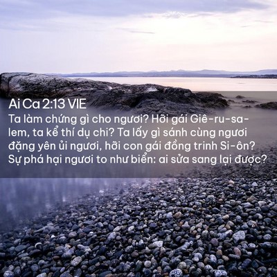 Picture 02 - Ai Ca 2:13 VIE - Ta làm chứng gì cho ngươi? Hỡi gái - Bible Verse Picture