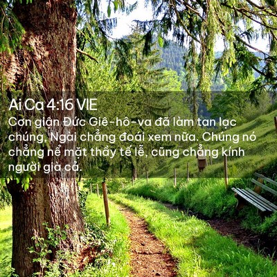 Picture 02 - Ai Ca 4:16 VIE - Cơn giận Đức Giê-hô-va đã làm tan - Bible Verse Picture
