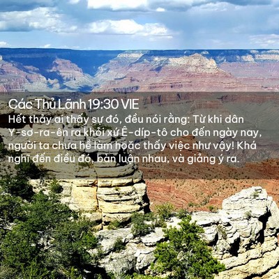 Picture 02 - Các Thủ Lãnh 19:30 VIE - Hết thảy ai thấy sự đó, đều nói - Bible Verse Picture