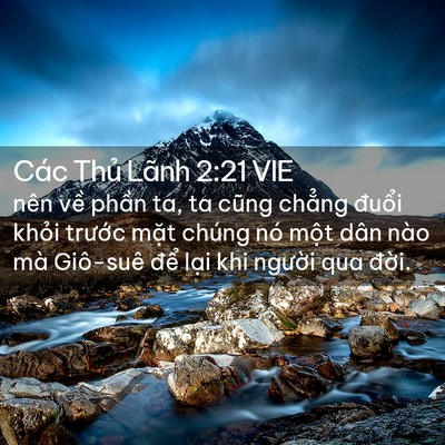 Picture 02 - Các Thủ Lãnh 2:21 VIE - nên về phần ta, ta cũng chẳng đuổi - Bible Verse Picture