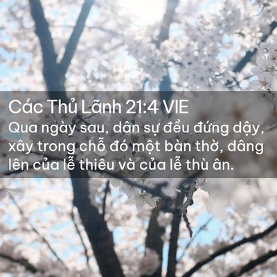 Picture 02 - Các Thủ Lãnh 21:4 VIE - Qua ngày sau, dân sự đều đứng dậy, - Bible Verse Picture