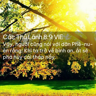Picture 02 - Các Thủ Lãnh 8:9 VIE - Vậy, người cũng nói với dân Phê-nu-ên - Bible Verse Picture