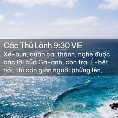 Picture 02 - Các Thủ Lãnh 9:30 VIE - Xê-bun, quan cai thành, nghe được các - Bible Verse Picture