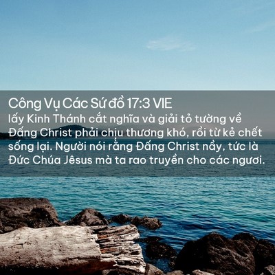 Picture 02 - Công Vụ Các Sứ đồ 17:3 VIE - lấy Kinh Thánh cắt nghĩa và giải tỏ - Bible Verse Picture