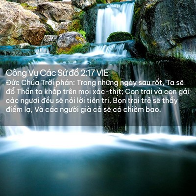 Picture 02 - Công Vụ Các Sứ đồ 2:17 VIE - Đức Chúa Trời phán: Trong những ngày - Bible Verse Picture