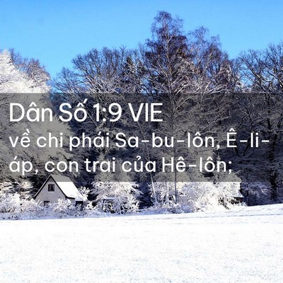 Picture 02 - Dân Số 1:9 VIE - về chi phái Sa-bu-lôn, Ê-li-áp, con trai - Bible Verse Picture
