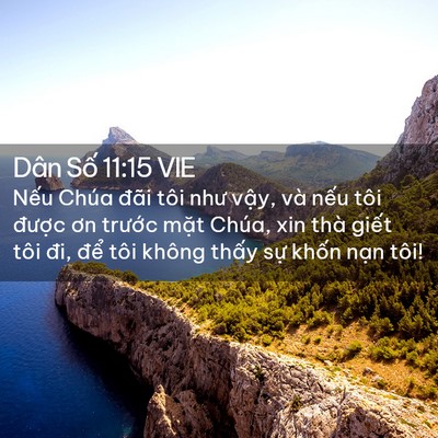 Picture 02 - Dân Số 11:15 VIE - Nếu Chúa đãi tôi như vậy, và nếu tôi - Bible Verse Picture