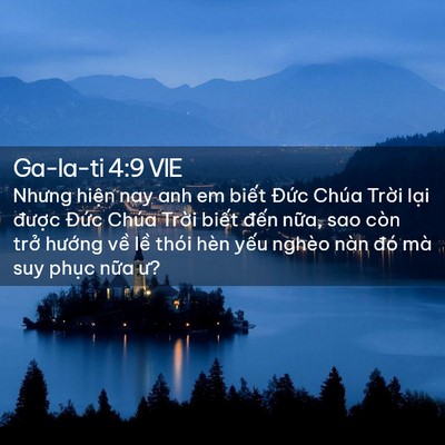 Picture 02 - Ga-la-ti 4:9 VIE - Nhưng hiện nay anh em biết Đức Chúa - Bible Verse Picture