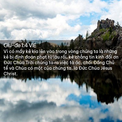 Picture 02 - Giu-đe 1:4 VIE - Vì có mấy kẻ kia lẻn vào trong vòng - Bible Verse Picture