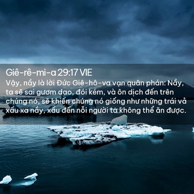 Picture 02 - Giê-rê-mi-a 29:17 VIE - Vậy, nầy là lời Đức Giê-hô-va vạn - Bible Verse Picture