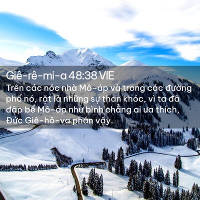 Picture 02 - Giê-rê-mi-a 48:38 VIE - Trên các nóc nhà Mô-áp và trong các - Bible Verse Picture