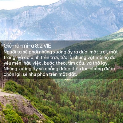 Picture 02 - Giê-rê-mi-a 8:2 VIE - Người ta sẽ phơi những xương ấy ra - Bible Verse Picture