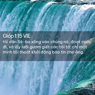 Picture 02 - Gióp 1:15 VIE - thì dân Sê-ba xông vào chúng nó, đoạt - Bible Verse Picture