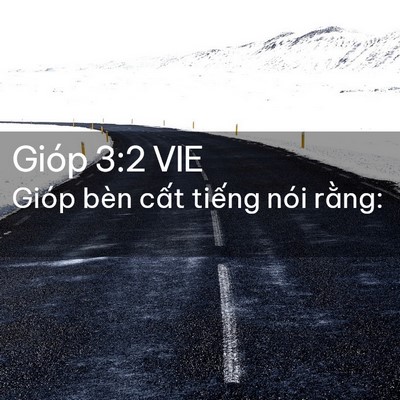Picture 02 - Gióp 3:2 VIE - Gióp bèn cất tiếng nói - Bible Verse Picture