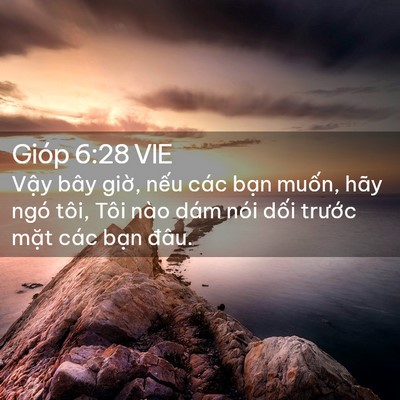 Picture 02 - Gióp 6:28 VIE - Vậy bây giờ, nếu các bạn muốn, hãy - Bible Verse Picture