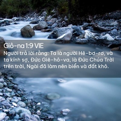 Picture 02 - Giô-na 1:9 VIE - Người trả lời rằng: Ta là người - Bible Verse Picture
