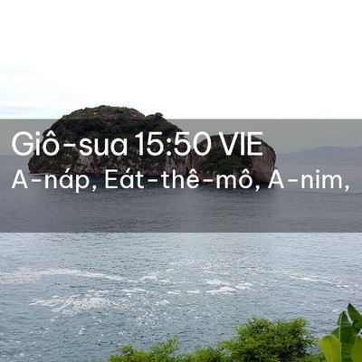 Picture 02 - Giô-sua 15:50 VIE - A-náp, Eát-thê-mô, - Bible Verse Picture