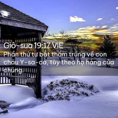 Picture 02 - Giô-sua 19:17 VIE - Phần thứ tư bắt thăm trúng về con - Bible Verse Picture