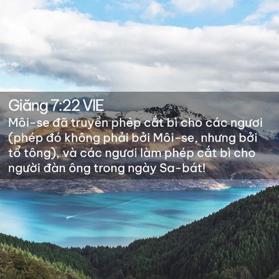 Picture 02 - Giăng 7:22 VIE - Môi-se đã truyền phép cắt bì cho các - Bible Verse Picture