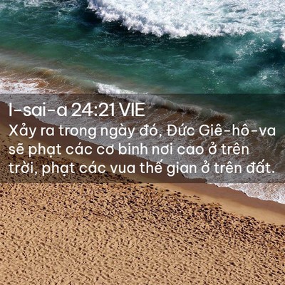 Picture 02 - I-sai-a 24:21 VIE - Xảy ra trong ngày đó, Đức Giê-hô-va - Bible Verse Picture