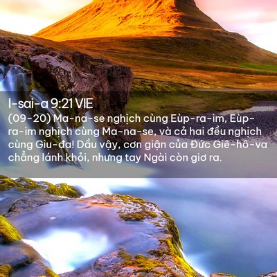 Picture 02 - I-sai-a 9:21 VIE - (09-20) Ma-na-se nghịch cùng Eùp-ra-im, - Bible Verse Picture