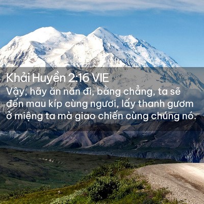 Picture 02 - Khải Huyền 2:16 VIE - Vậy, hãy ăn năn đi, bằng chẳng, ta sẽ - Bible Verse Picture